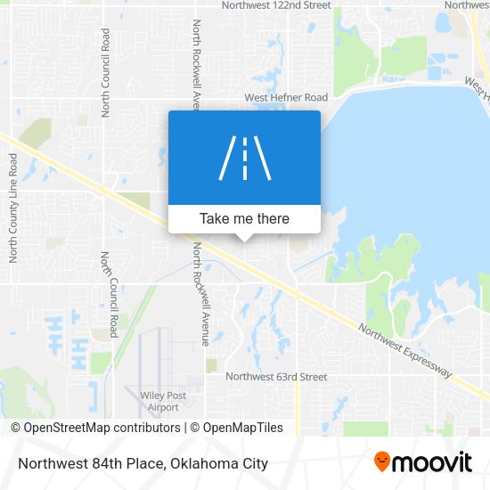 Northwest 84th Place map