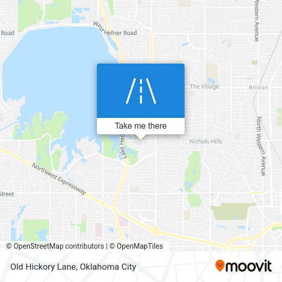 Mapa de Old Hickory Lane