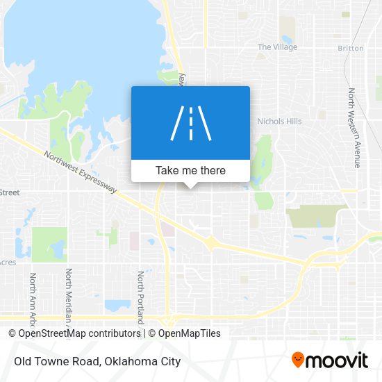 Mapa de Old Towne Road