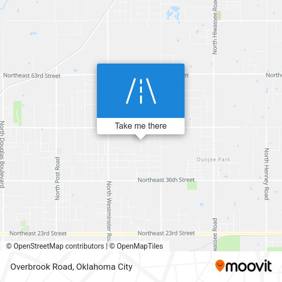 Mapa de Overbrook Road