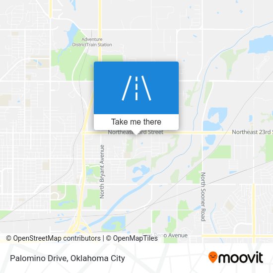 Mapa de Palomino Drive