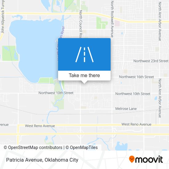 Mapa de Patricia Avenue
