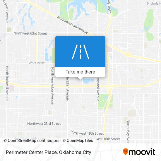 Mapa de Perimeter Center Place