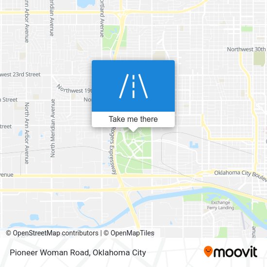 Pioneer Woman Road map
