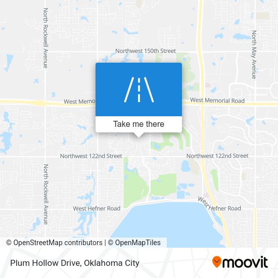 Plum Hollow Drive map