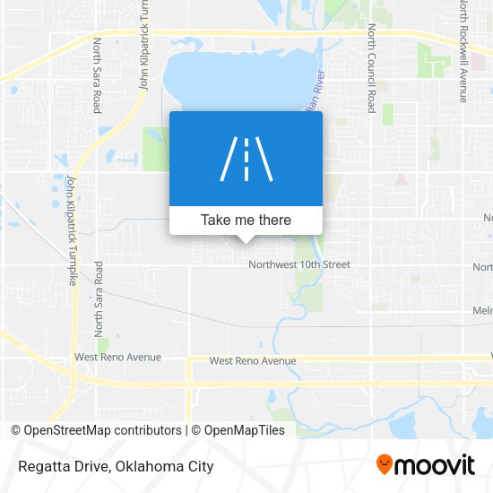 Regatta Drive map