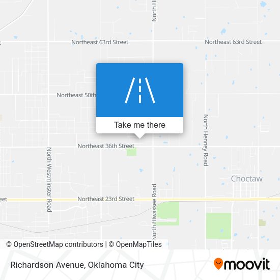 Mapa de Richardson Avenue