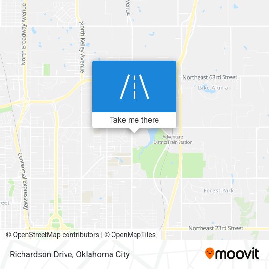 Richardson Drive map