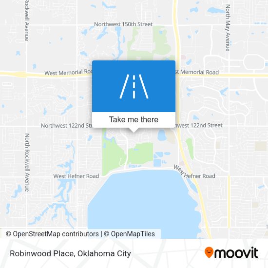 Robinwood Place map