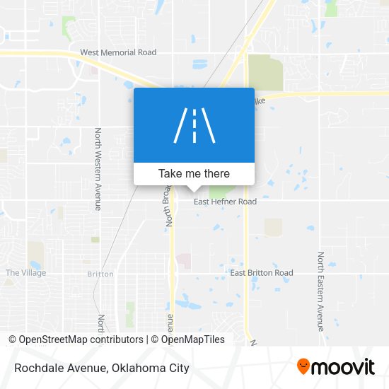 Mapa de Rochdale Avenue