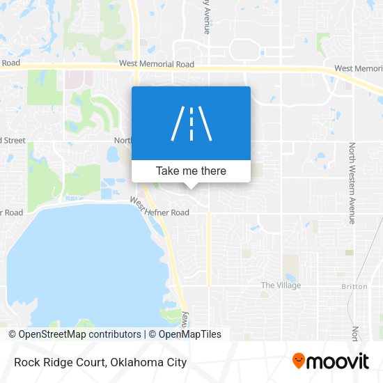 Mapa de Rock Ridge Court