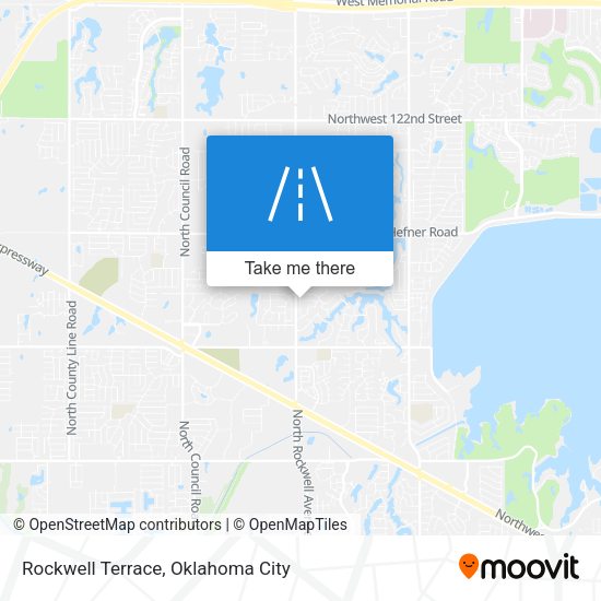 Rockwell Terrace map