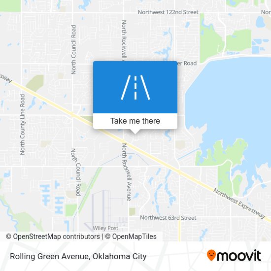 Rolling Green Avenue map