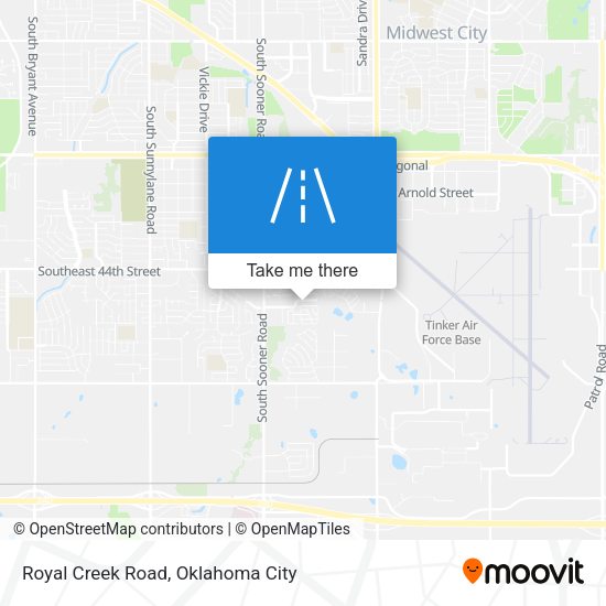 Mapa de Royal Creek Road