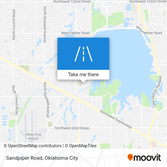Sandpiper Road map