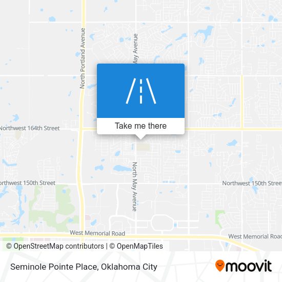 Seminole Pointe Place map