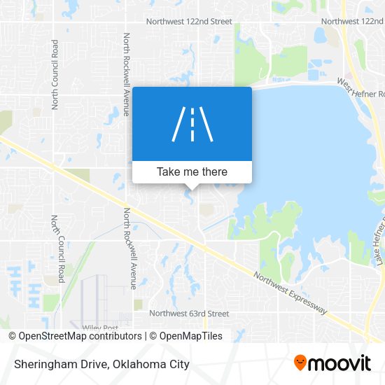 Sheringham Drive map