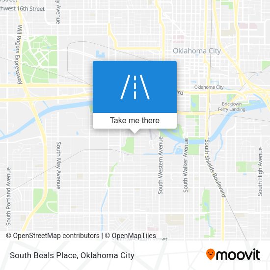 South Beals Place map