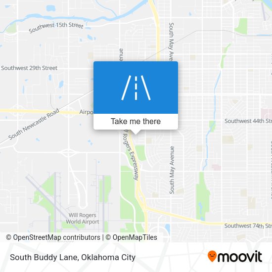 Mapa de South Buddy Lane