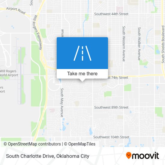 Mapa de South Charlotte Drive