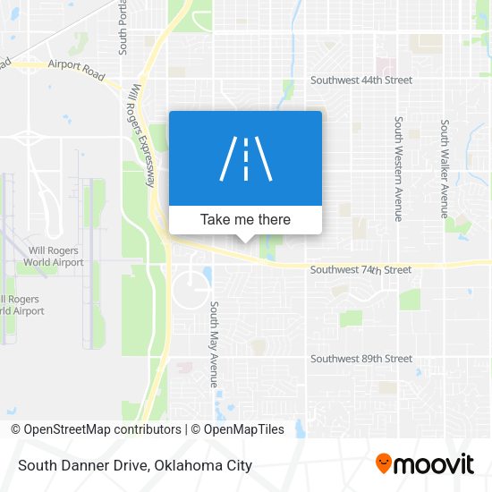 South Danner Drive map