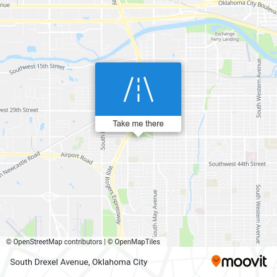 South Drexel Avenue map
