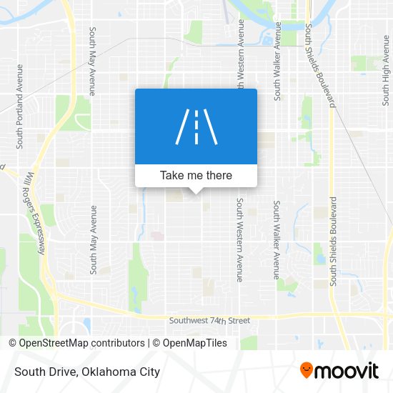 Mapa de South Drive