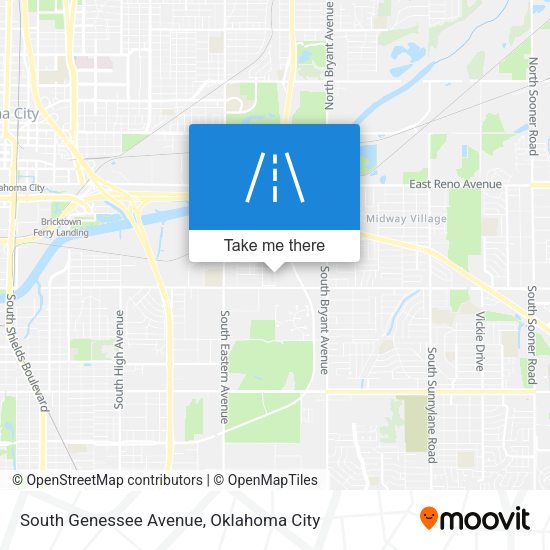 Mapa de South Genessee Avenue
