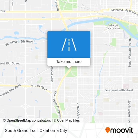 South Grand Trail map