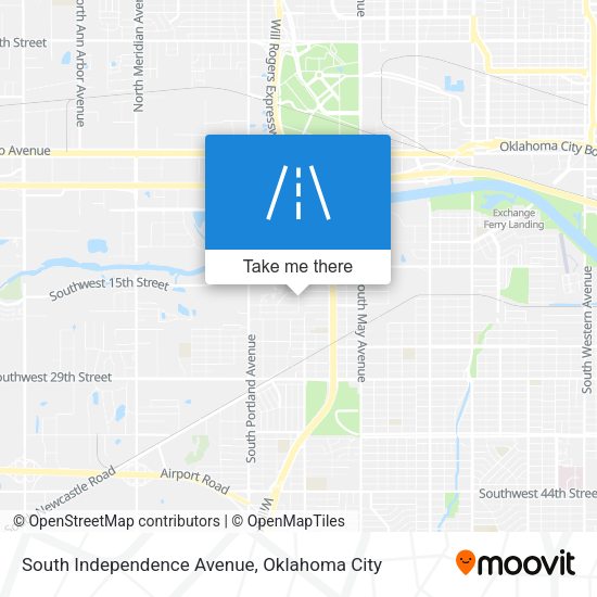 Mapa de South Independence Avenue
