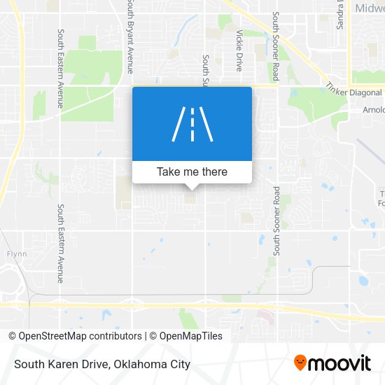 South Karen Drive map