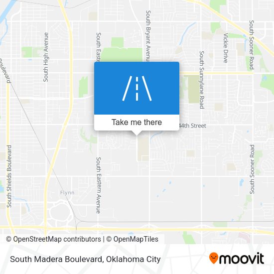 Mapa de South Madera Boulevard