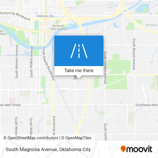 Mapa de South Magnolia Avenue