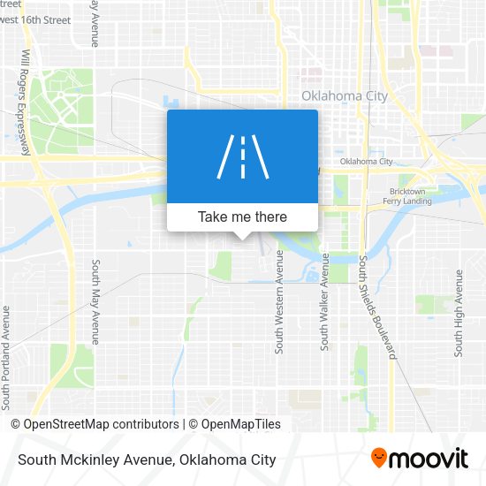 Mapa de South Mckinley Avenue