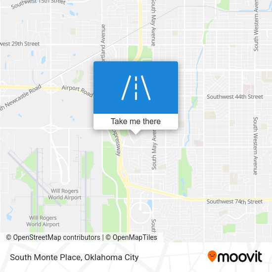 Mapa de South Monte Place