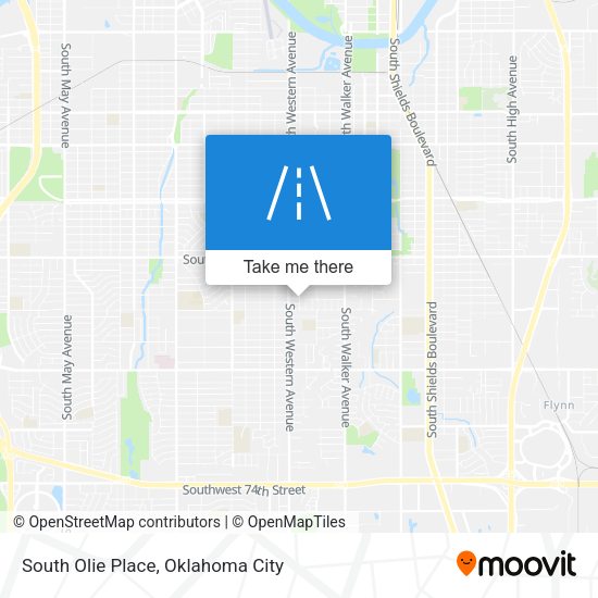 Mapa de South Olie Place
