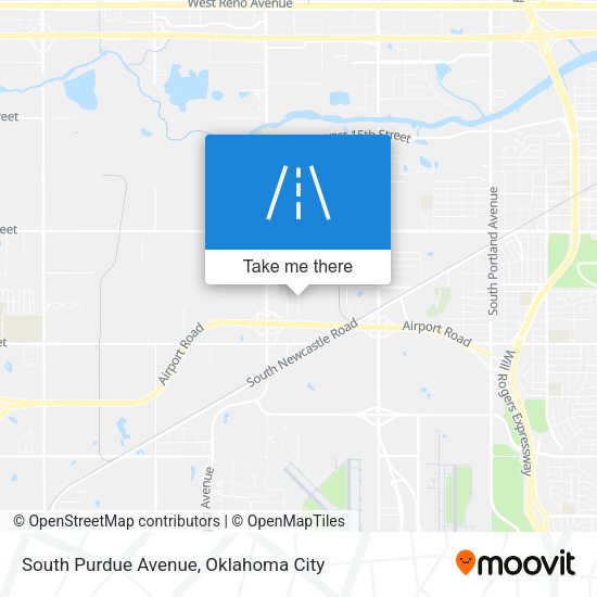Mapa de South Purdue Avenue