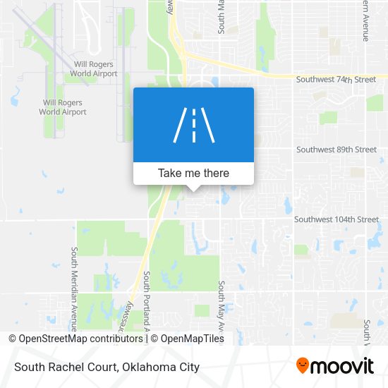 Mapa de South Rachel Court