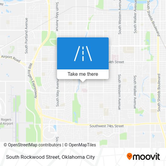 South Rockwood Street map
