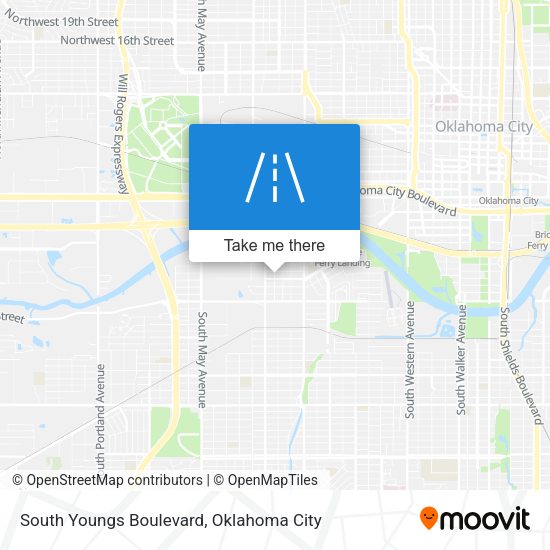 Mapa de South Youngs Boulevard