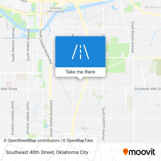 Mapa de Southeast 40th Street