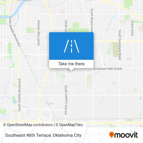 Mapa de Southeast 46th Terrace