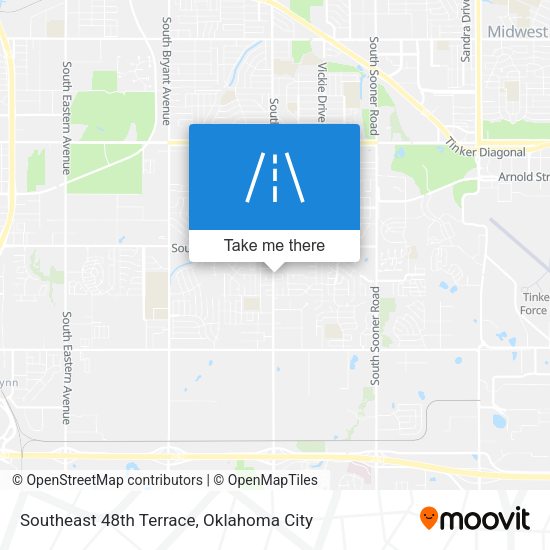 Mapa de Southeast 48th Terrace