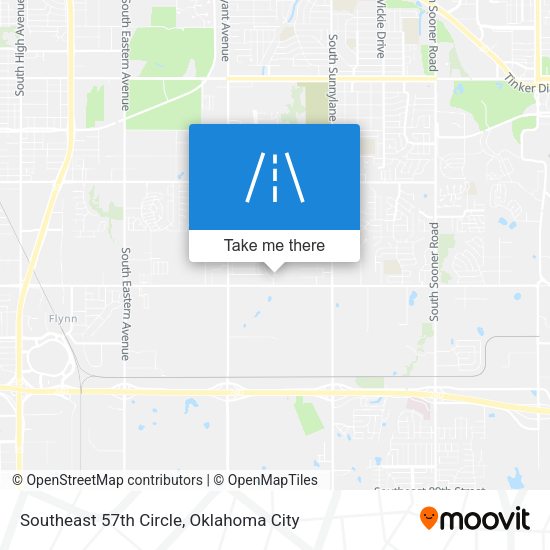 Southeast 57th Circle map