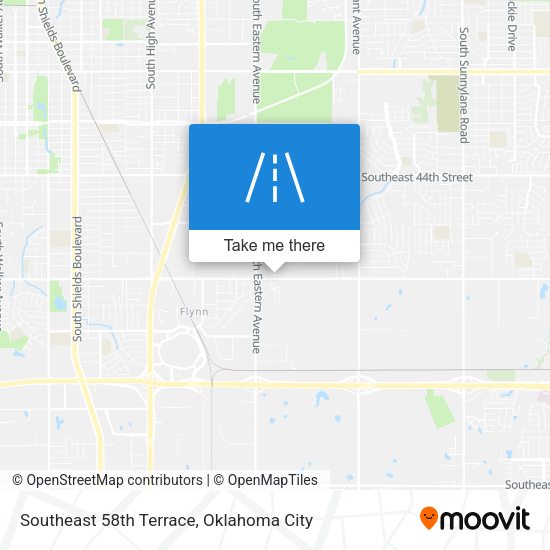 Mapa de Southeast 58th Terrace