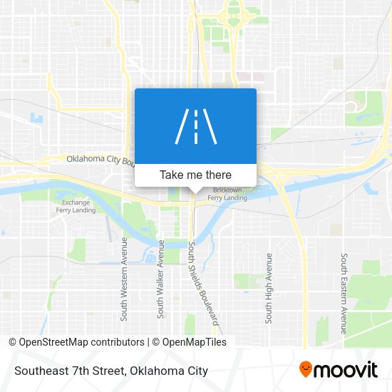 Mapa de Southeast 7th Street