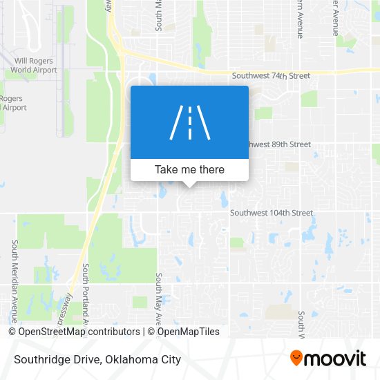 Southridge Drive map