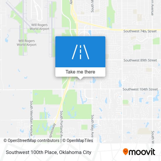 Mapa de Southwest 100th Place
