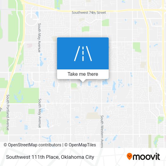 Mapa de Southwest 111th Place