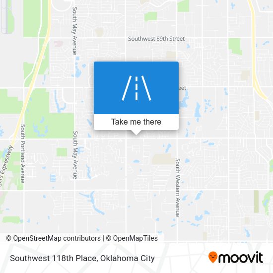 Mapa de Southwest 118th Place